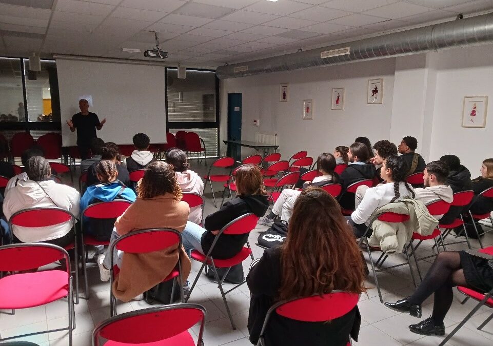 Conférence au lycée Brochier Marseille