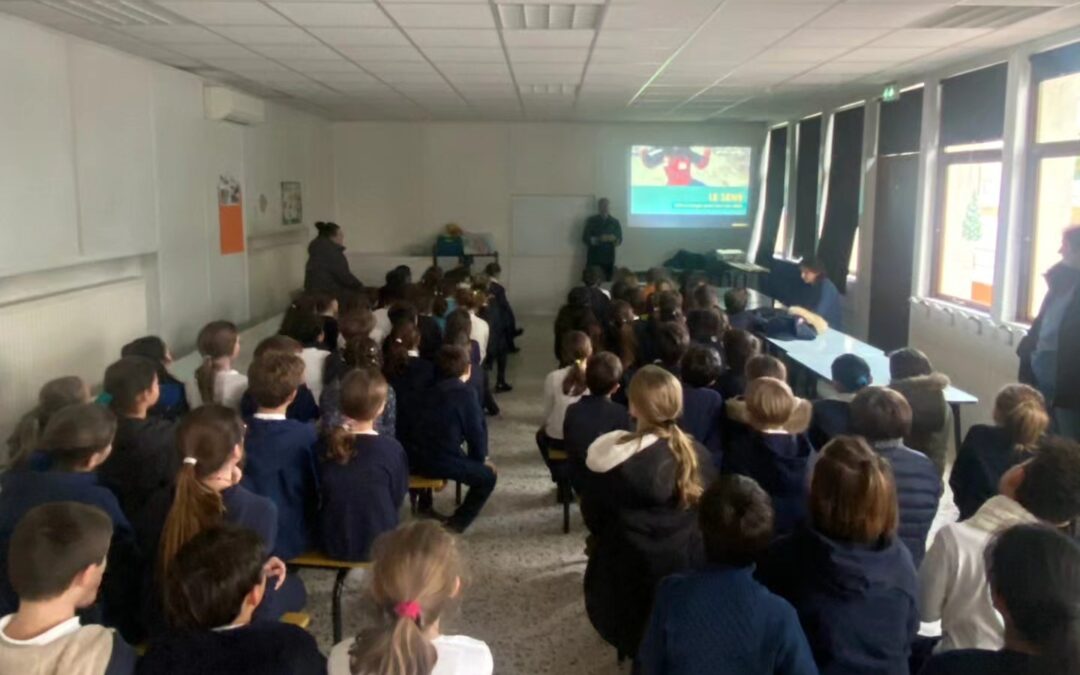 Conférence à l’école Notre-Dame du Sacré Coeur à Marseille